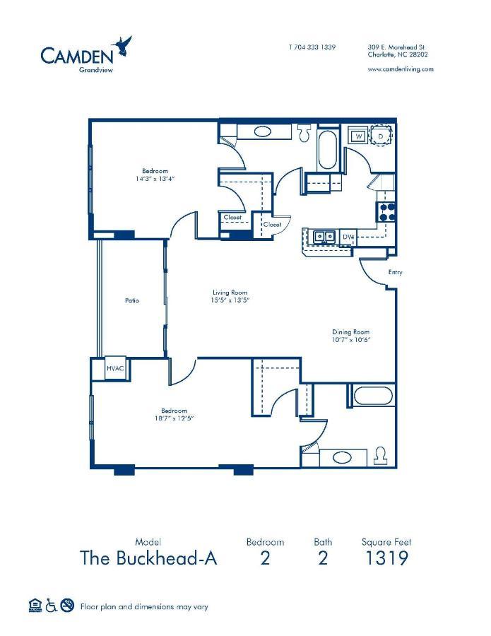 Spacious 2 Bed, 2 Bath Uptown Gem In The Heart Of The City-Parking-Wi-Fi-Balcony Cgv Charlotte Zewnętrze zdjęcie